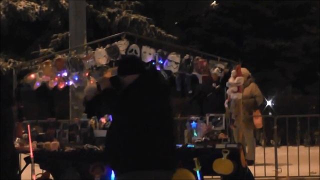 Вечерний Новогодний Новомосковск.