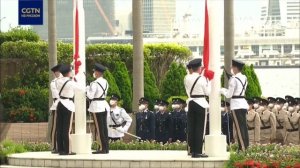 Церемония поднятия государственного флага КНР