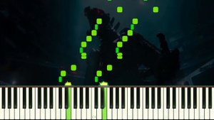 MECHAGODZILLA´S 2021 THEME | GODZILLA VS KONG - EASY Piano Tutorial