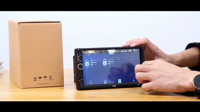 A3 2 DIN 7 inch Android 9.1 Car Stereo GPS BT 4.0 FM MP5 Player with Cam