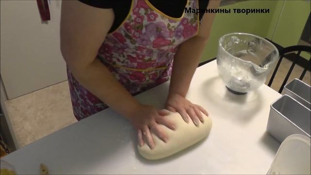 Белый хлеб на ржаной закваске. Маринкины творинки