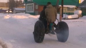 Снегоход из мотоцикла Иж