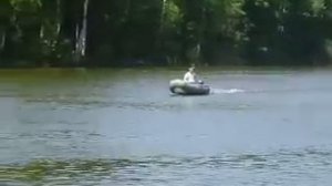 лодка мурена с yamaha-3 глисирование