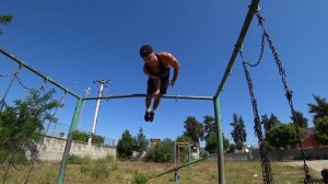 ЛЁГКИЕ И РЕДКИЕ воркаут элементы на турнике -  КОТОРЫЕ ты сделаешь за одну тренировку!