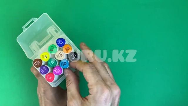 Маркеры для скетчинга в Алматы Распаковка Touch marker 12 цветов тач смотреть онлайн