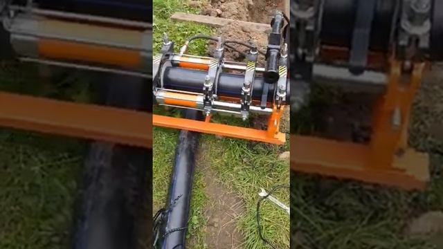 Стыковая Сварка ПНД труб большого диаметра смотреть онлайн