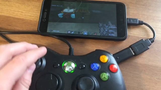 Как подключить джойстик xbox 360 и проводную мышь к телефону