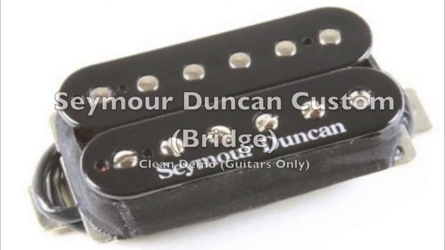 Seymour Duncan Custom TB-5 Bridge Clean Demo смотреть онлайн