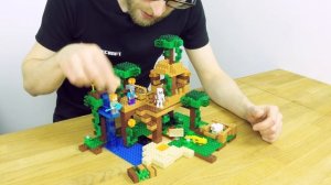 The Jungle Tree House - LEGO Minecraft - Designer Video 21125