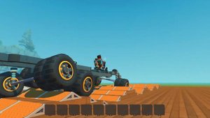 Как сделать реалистичную(Простую!) мостовую подвеску l Scrap Mechanic