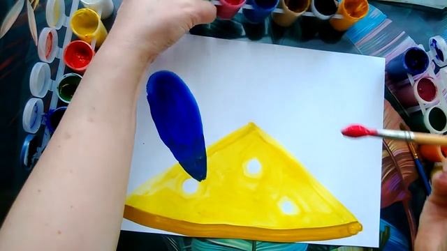 Рисуем с малышами. Мыши с сыром. смотреть онлайн