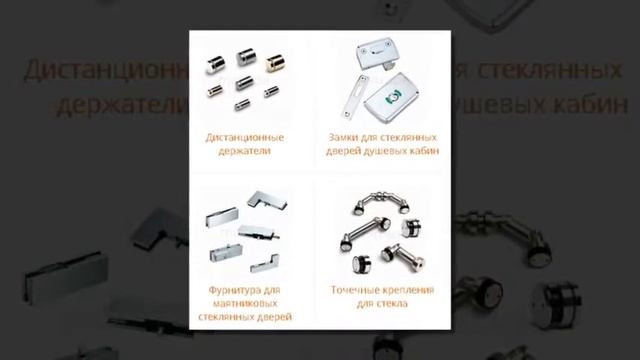Фурнитура для стекла