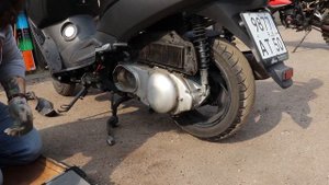 Большое ТО для SYM GTS 300i: часть 1