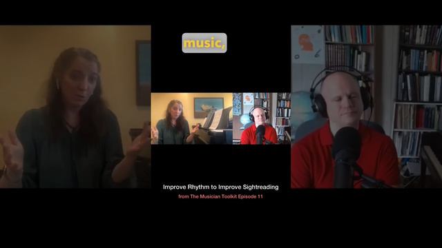 Improve rhythm to improve sightreading with @EricaSipes  (from The Musician Toolkit episode 11)