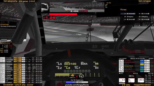 NASCAR по-взрослому! 250 кругов Bristol Motor Speedway