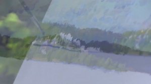 Художник Артём Пучков, рисуем маслом на этюде Плещеево озеро. Переславль