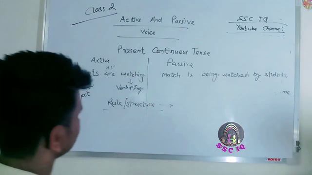 Active and Passive voice by rajesh sir 2nd Class || SscIq || Present Continuous Tense смотреть онлайн