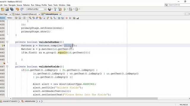 JavaFX 8 Tutorial 34 - Number or User ID Validation смотреть онлайн
