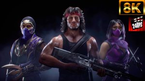 Mortal Kombat 11 -  Rambo (Kombat Pack 2) - Trailer (Remastered CGI 8K)