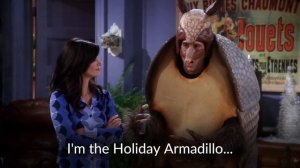 LEARN ENGLISH for Christmas with FRIENDS   The Holiday Armadillo