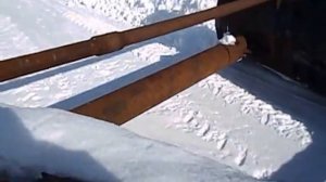 Отвал и клин для расчистки снега.