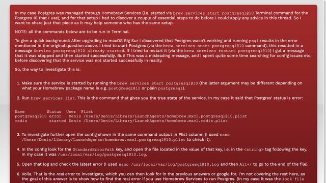 Psql could not connect to server: No such file or directory, 5432 error? смотреть онлайн