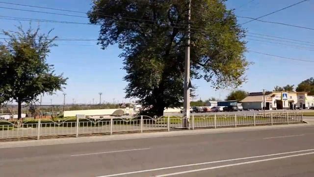 Мариуполь Дорога с центра на Левый берег Проспект Победы Площадь Парк Веселка
