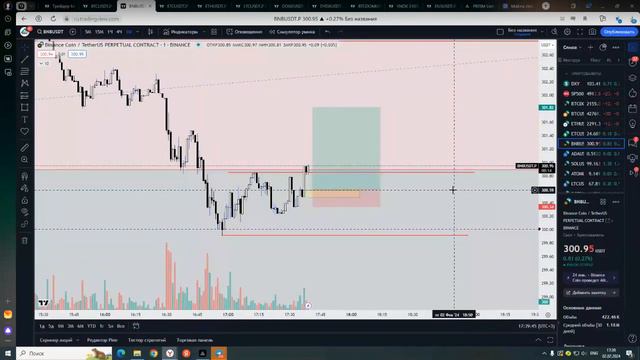 СКАЛЬПИНГ ОНЛАЙН ТОРГОВЛЯ BTC BNB как выбираем позицию смотреть онлайн
