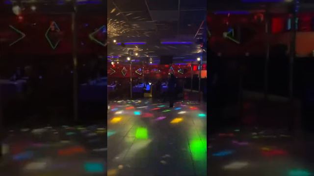 Night club in Kostroma.Ночной клуб в Костроме