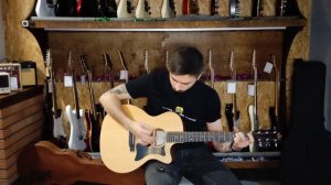 Обзор электроакустической гитары Sigma Guitars GMC-STE Grand Orchestra Satin Natural | SKIFMUSIC.RU