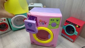 Я сначала не поверил, что эти детские стиральные машины могут стирать с водой и порошком!
