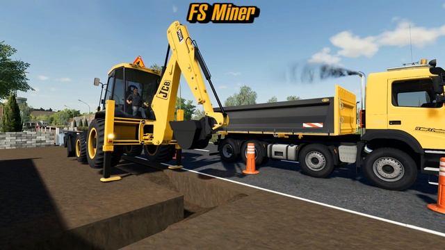 JCB CX Pack Is Out FS19 \ Public Works / Farming Simulator 19 TP Map Villenval
