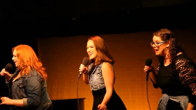 Female Vocal Trio Sings "Mmm Bop"