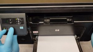 HOW TO PRINT SELF TEST PAGE ON HP LASERJET M1132 MFP