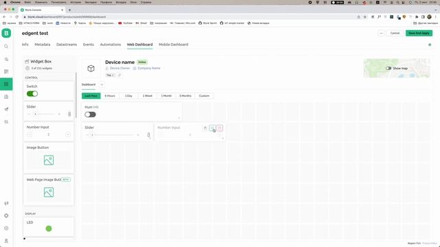 Blynk Wiki #11 Виджеты управления в Blynk(Switch, Slider, Number Input, Image Button, Web Button) смотреть онлайн
