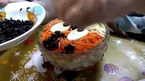 Салат на новый год.