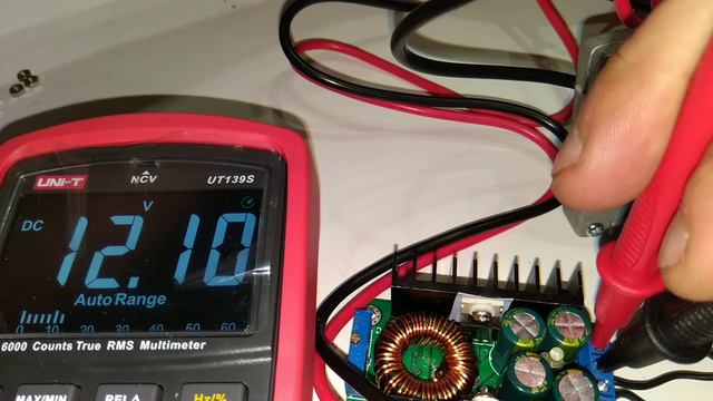 Voltage converter DC/DC Понижающий преобразователь напряжения. смотреть онлайн
