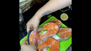 Семга на мангале - рецепт | ViCreativity