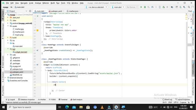 Flutter Tutorial for Beginners  Lec # 13 Json in Flutter&& Json from assets in Urdu && Hindi