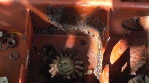 Бердянская  роторная косилка ПОГНУЛО  ВАЛ