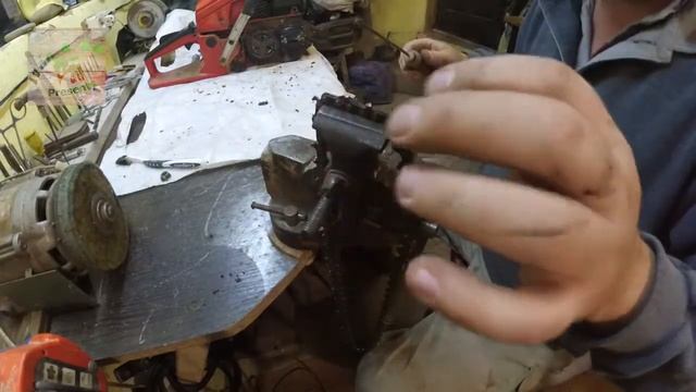 Заточка цепи бензопилы своими руками. Sharpening chains chainsaw with your own hands. смотреть онлайн