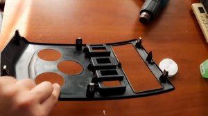 #55 | КАК снять МОЛДИНГ ЦЕНТРАЛЬНОЙ КОНСОЛИ и БЫСТРО его ПОКРАСИТЬ