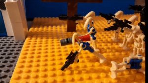 Боевые дроиды vs клоны республики LEGO STAR WARS
