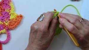 Научись вязать Кленовый листик крючком! Как связать кленовый листик? Пико крючком. Magicmornings