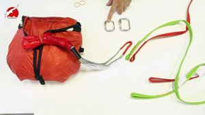 Парапланеризм: соединение фалов спасательного парашюта с фалами подвесной системы