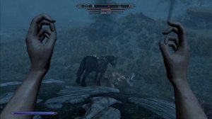 Skyrim Naked Magic Girl Explores Skyrim playthrough #12