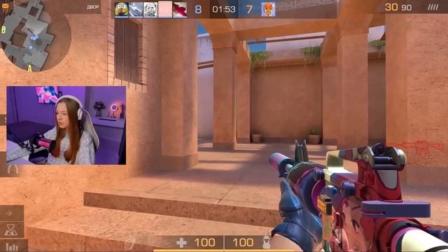 ОНИ НЕ ЗНАЛИ ЧТО ЭТО НАВИ ТРЕНЕР! ТРОЛЛИНГ ДЕВОЧЕК в STANDOFF 2 смотреть онлайн