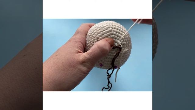 Как пришить волосы кукле. Способ наращивания волос.