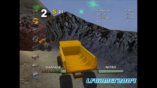 [NOSTALGIA] Monster Trux Extreme: Offroad Edition - Dumper - Volcano Cove смотреть онлайн