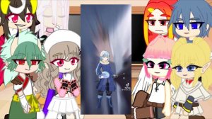 реакция на да я паук и что же? {2/6} на tiktok на gacha club
